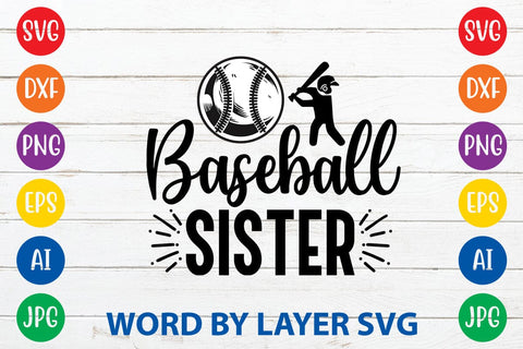 Baseball Sister SVG DESIGN SVG Rafiqul20606 