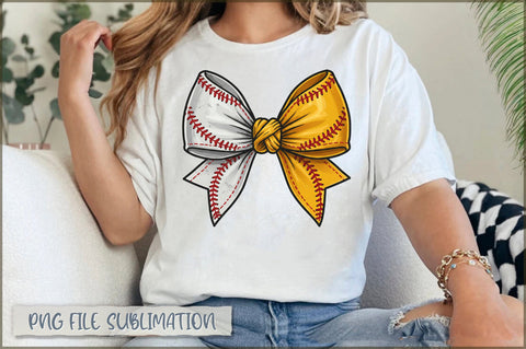Baseball Softball Bow Coquette Shirt Sublimation Shetara Begum 