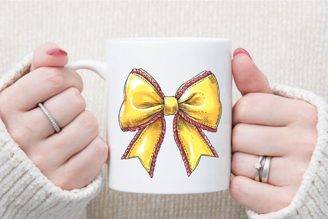 Baseball Softball Coquette Bow Png Sublimation designartist 