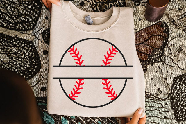 Baseball Split Name svg, Custom Baseball svg, Sports Clipart, Baseball Silhouette Design svg, Cut Files For Cricut svg SVG DesignDestine 