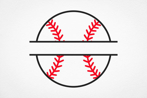 Baseball Split Name svg, Custom Baseball svg, Sports Clipart, Baseball Silhouette Design svg, Cut Files For Cricut svg SVG DesignDestine 