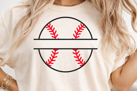 Baseball Split Name svg, Custom Baseball svg, Sports Clipart, Baseball Silhouette Design svg, Cut Files For Cricut svg SVG DesignDestine 