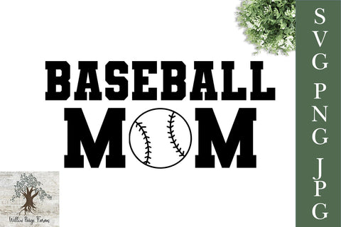 Baseball Sports Bundle SVG PNG JPG | SVG Willow Paige Farms 