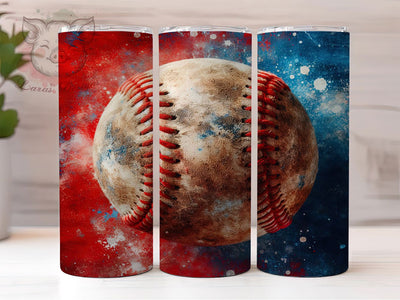 Baseball Stitch Game Day Tumbler Wrap, 20oz Tumbler Sublimation, Sports Fan Tumbler, Game Day Tumbler, Baseball Stitch Design, Athletic Theme Tumbler, Baseball Mom Gift Sublimation Lara' s Designs 