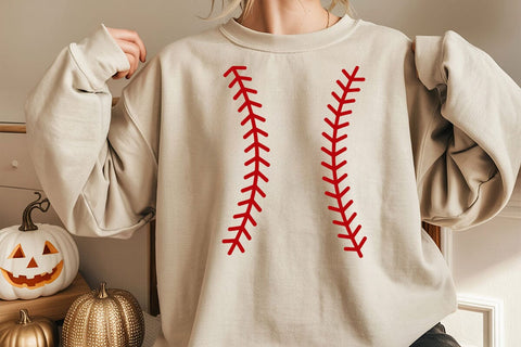 Baseball Stitches Svg, Baseball Laces Svg, Baseball Svg SVG DesignDestine 