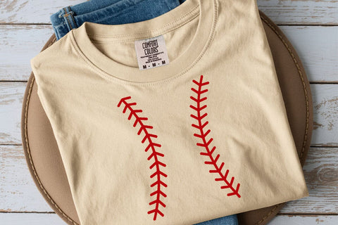 Baseball Stitches Svg, Baseball Laces Svg, Baseball Svg SVG DesignDestine 