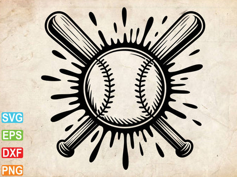Baseball Svg, Baseball Cricut, Baseball Silhouette Cameo SVG Creativeart88 