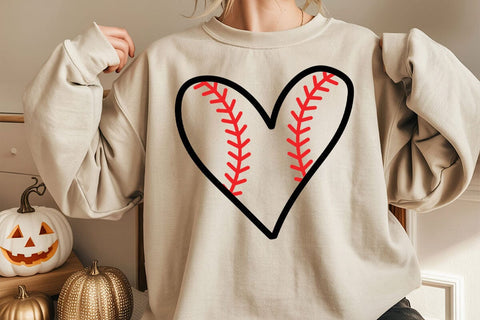 Baseball SVG, Baseball Heart SVG, Baseball Love SVG, softball svg SVG DesignDestine 