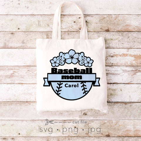 Baseball svg bundle floral monogram SVG Kimberly Thomas Design 