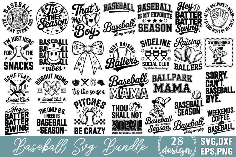 Baseball SVG Bundle SVG Angelina750 