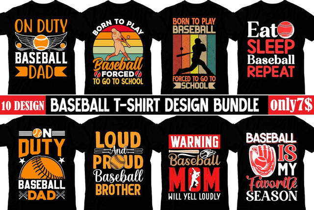 Baseball T-shirt Design Bundle, Baseball SVG Bundle, Baseball Sublimation Bundle SVG Insomnia Std 