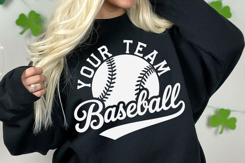 Baseball Team SVG Bundle, Shirt Template, Cricut Silhouette, Baseball Template Bundle SVG DesignDestine 