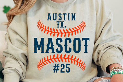 Baseball Team SVG, Mascot Design, Cricut Silhouette, Baseball Mom & Dad Svg, Custom Baseball Svg SVG DesignDestine 