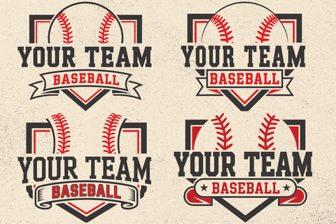 Baseball Team SVG: Mascot Template for Shirt Design SVG DesignDestine 