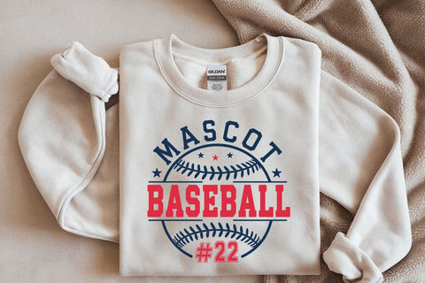 Baseball Team SVG: Mascot Template for Shirt Design SVG DesignDestine 