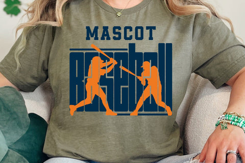 Baseball team template svg, Baseball logo design, Mascot Baseball svg, Baseball Mom, Baseball Dad svg SVG DesignDestine 