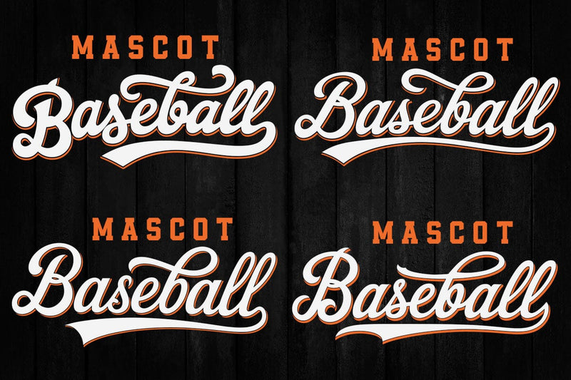 Baseball Team Vintage Script Svg, Baseball Team SVG Template, Baseball Mom Design SVG DesignDestine 