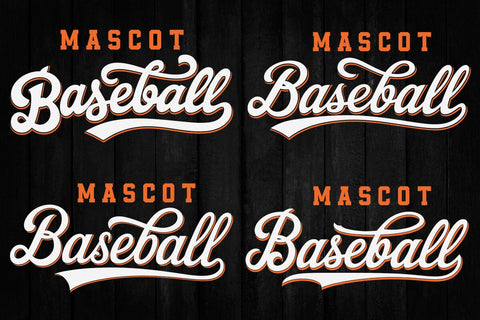 Baseball Team Vintage Script Svg, Baseball Team SVG Template, Baseball Mom Design SVG DesignDestine 