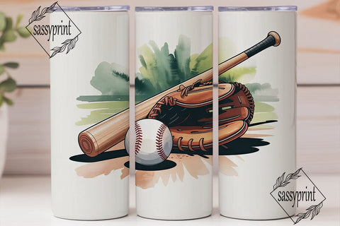 Baseball Tumbler Wrap PNG Sublimation sassyprint 