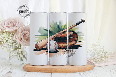 Baseball Tumbler Wrap PNG Sublimation sassyprint 