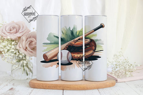 Baseball Tumbler Wrap PNG Sublimation sassyprint 