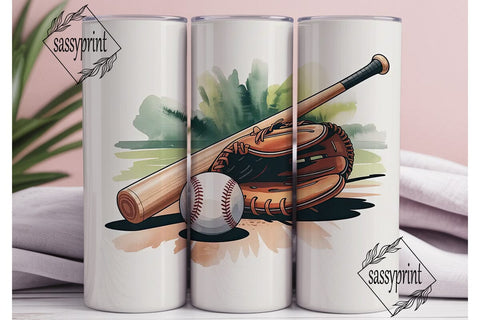 Baseball Tumbler Wrap PNG Sublimation sassyprint 
