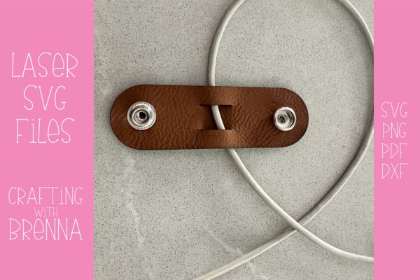 Basic Cord Holder Laser SVG File SVG Crafting With Brenna 