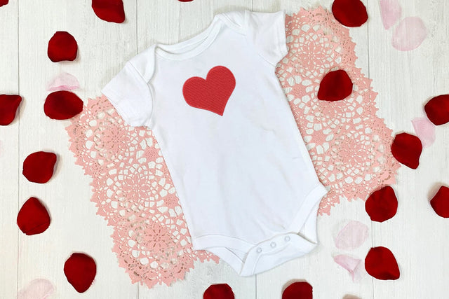 Basic Heart Mini Embroidery Design Embroidery/Applique DESIGNS Designed by Geeks 