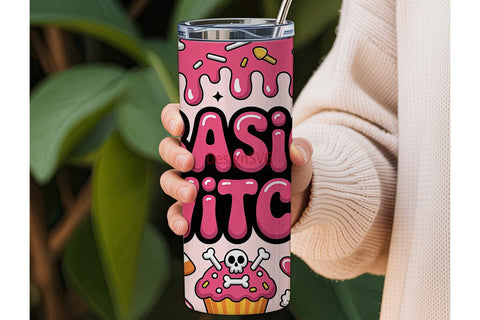 Basic Witch 20oz Tumbler Wrap Sublimation DesignSVG 