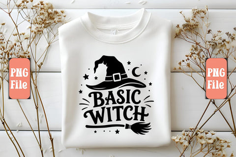 Basic Witch PNG Design Sublimation Craftlabsvg24 