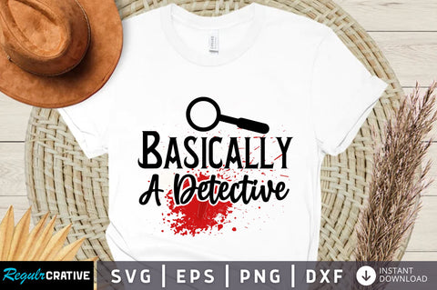 Basically a detective svg design SVG Regulrcrative 
