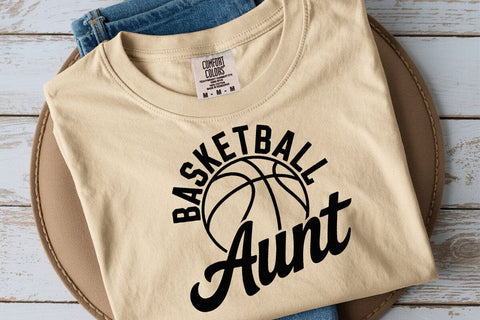 Basketball Aunt Svg, Aunt Svg, Basketball Svg SVG DesignDestine 