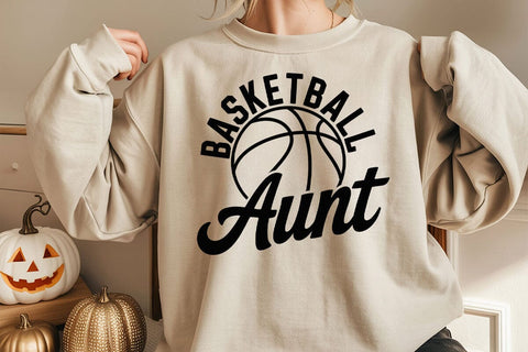 Basketball Aunt Svg, Aunt Svg, Basketball Svg SVG DesignDestine 