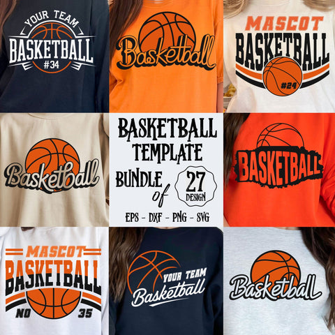 Basketball Bundle Svg, Basketball Team Svg, Team Shirts, Basketball Svg Designs, Basketball Svg, Svg Designs, Basketball Logo, Svg for Cricut, Basketball Mom Svg SVG DesignDestine 
