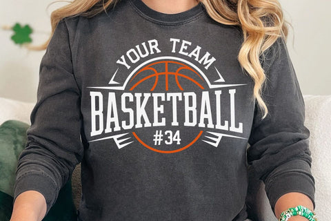 Basketball Bundle Svg, Basketball Team Svg, Team Shirts, Basketball Svg Designs, Basketball Svg, Svg Designs, Basketball Logo, Svg for Cricut, Basketball Mom Svg SVG DesignDestine 