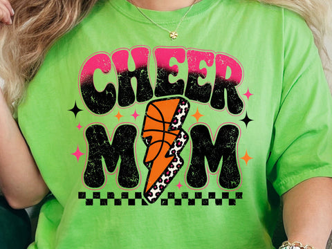 Basketball Cheer Mom Leopard Png SVG DesignDestine 