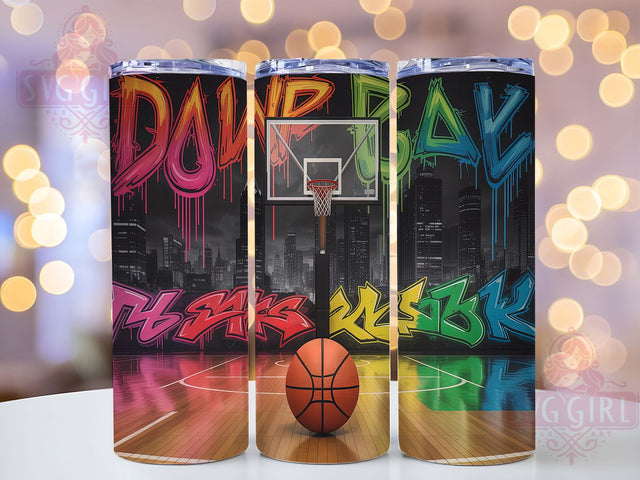Basketball Coach & Player Tumbler, Sports Drink Wrap, Basketball Coach Gift, Basketball Mom Gift, Hoops Sublimation, Team Sports Tumbler, Basketball Player Gift Sublimation SvggirlplusArt 