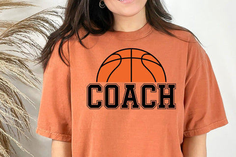 Basketball Coach SVG PNG: Sports Design Clipart SVG DesignDestine 