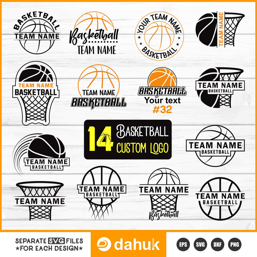 Basketball custom logo design,Basketball SVG, Basketball Mom SVG ...