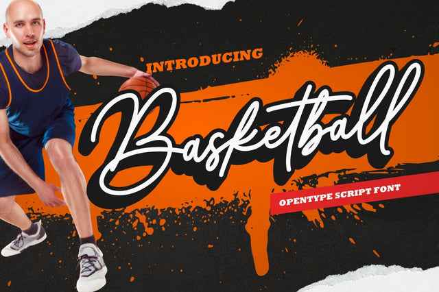 Basketball Font muhammadzeky 