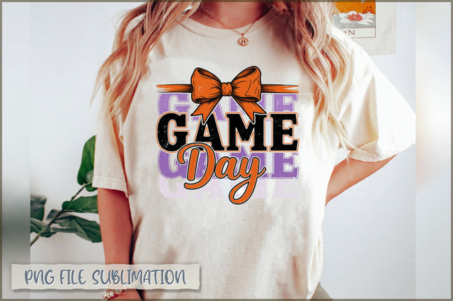 Basketball Game Day Coquette Bow PNG Sublimation Shetara Begum 
