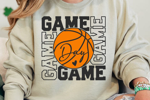 Basketball Game Day Svg, Team Shirts, Basketball Svg Designs, Basketball Svg, Svg Designs, Basketball Logo, Basketball Mom Svg SVG DesignDestine 
