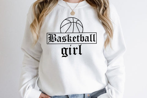 Basketball girl SVG Design SVG Designangry 