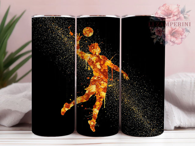 Basketball Glitter Sparkle Tumbler, Sports Bling Tumbler Wrap, 20oz Tumbler Sublimation, Sparkle Basketball Design, Game Day Glitter Tumbler, Basketball Mom Gift, Shiny Sports Sublimation Li Zamperini 