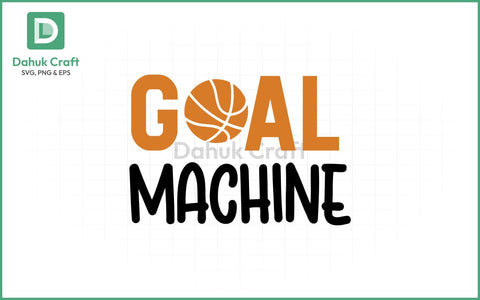 Basketball Goal Machine SVG Basketball SVG PNG & EPS V3 SVG dahukdesign 