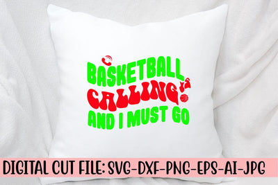 Basketball Is Calling And I Must Go Retro SVG SVG Syaman 