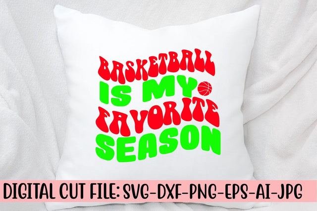Basketball Is My Favorite Season Retro SVG SVG Syaman 