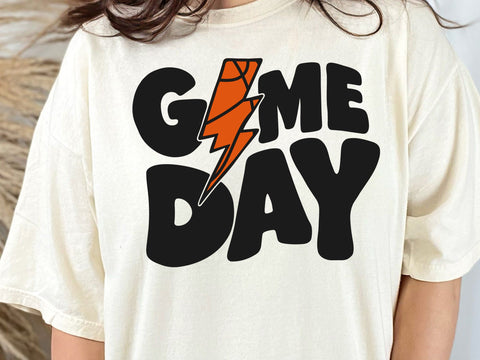 Basketball Lightning Bolt Svg SVG DesignDestine 