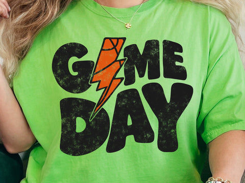 Basketball Lightning Bolt Svg SVG DesignDestine 