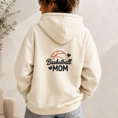 Basketball Mom Machine Embroidery Design – Sports Mom Heart Embroidery File Embroidery/Applique DESIGNS PatternFeed8 